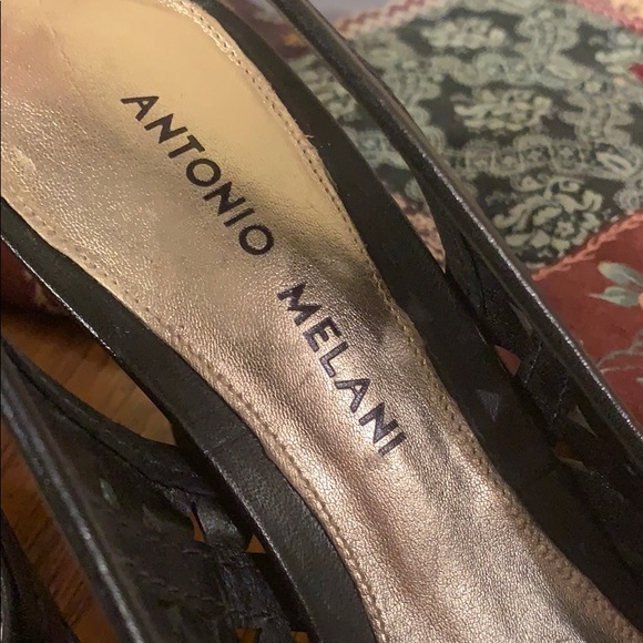 Antonio Melani black women’s strapped heels - Picture 4 of 8